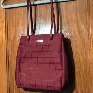 Nine West Burgundy Shoulder Bag